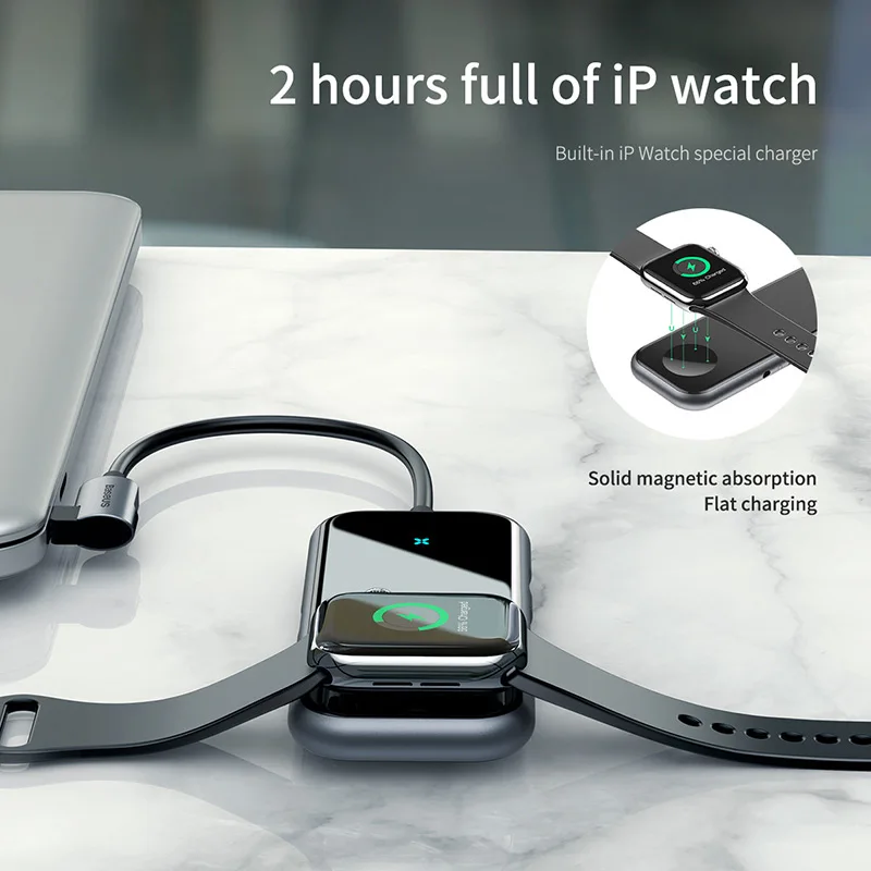 Baseus мульти концентратор USB Type C до 3,0 HDMI RJ45 usb-хаб для MacBook Pro USB C концентратор для iWatch беспроводной зарядный адаптер USB разветвитель