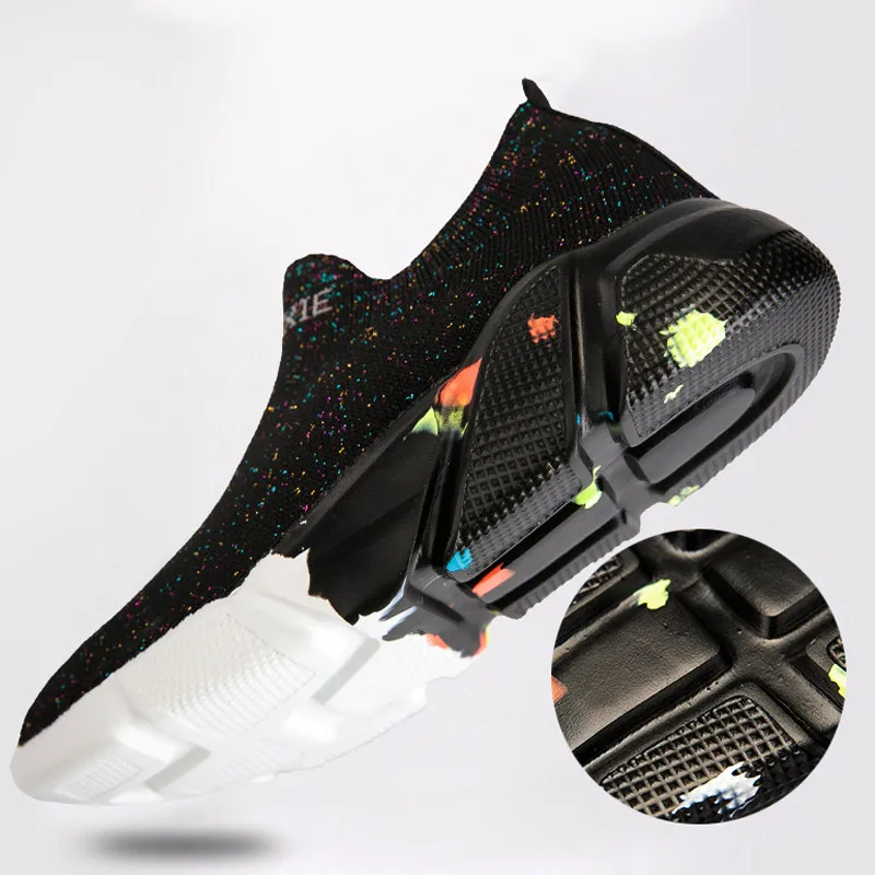 Women Men Socks Shoes Running Trainers Camouflage socks Sneakers Soft Breathable Sport Footwear Athletic Basket Femme | Спорт и
