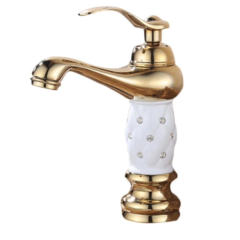 Кран для ванной комнаты смеситель хромированный полированный античный