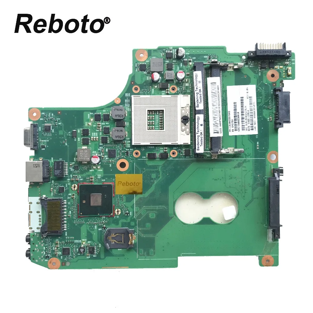 Для Toshiba C600 C640 C645 серии Материнская плата ноутбука V000238010 HM55 6050A2357502-MB-A02-T1 MB тестирование Быстрая