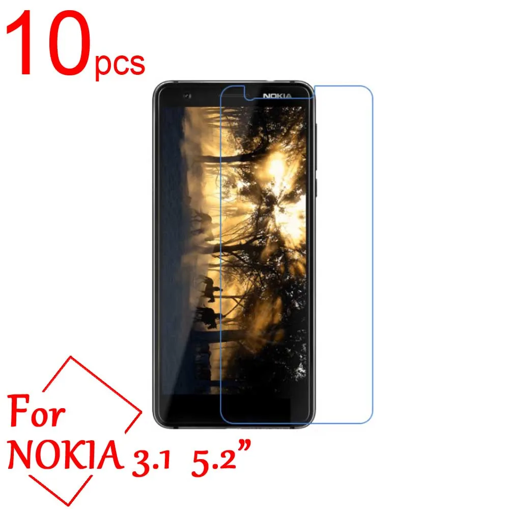 10 шт. Ультрапрозрачная/матовая/нано защитная пленка для ЖК экрана Nokia 2 1 3 5 6 7 plus X5 X6