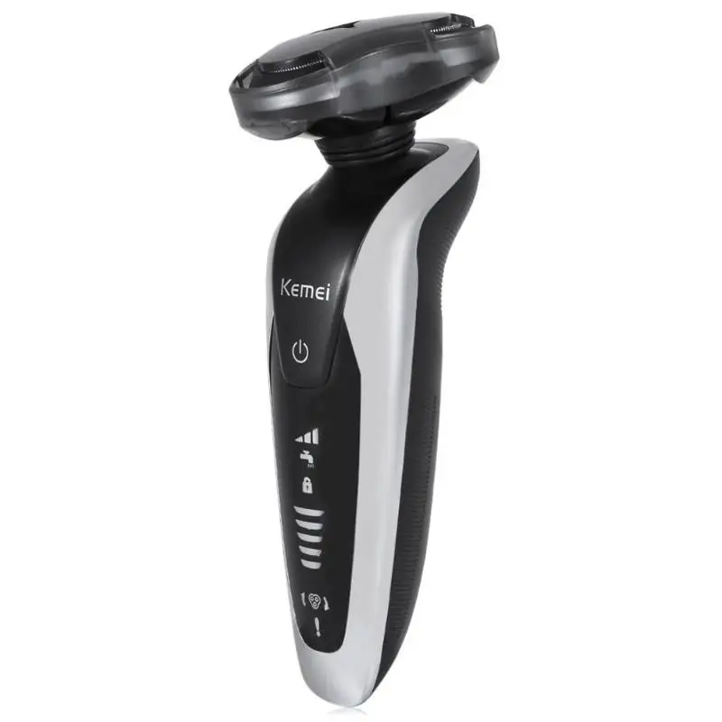 Kemei KM-8867 7 в 1 3D электробритва для мужчин беспроводной триммер для бороды перезаряжаемый станок для бритья Barbeador бритва
