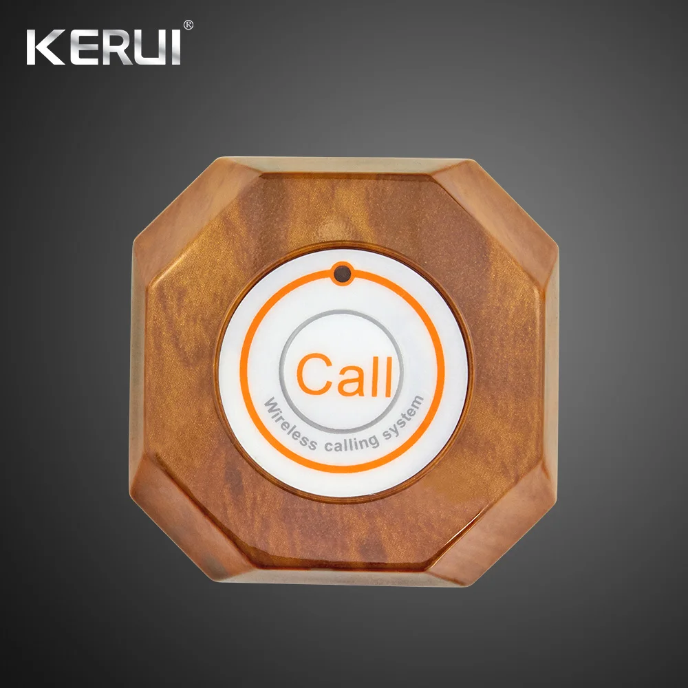 KERUI KR C166 Модная белая черная Беспроводная система вызова пейджера официанта часы