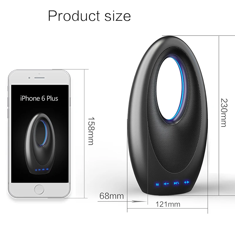 DOITOP мини Дубай парусник Bluetooth динамик беспроводной открытый звук смарт сенсорный