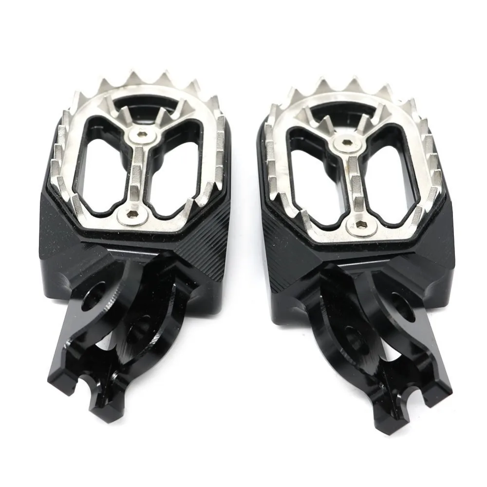 CNC MX ножной Peg Dirt Bike Яма Мотокросс педаль для Honda CR125 CR250 CRF 250X CRF150R 150R 250R подставки для ног