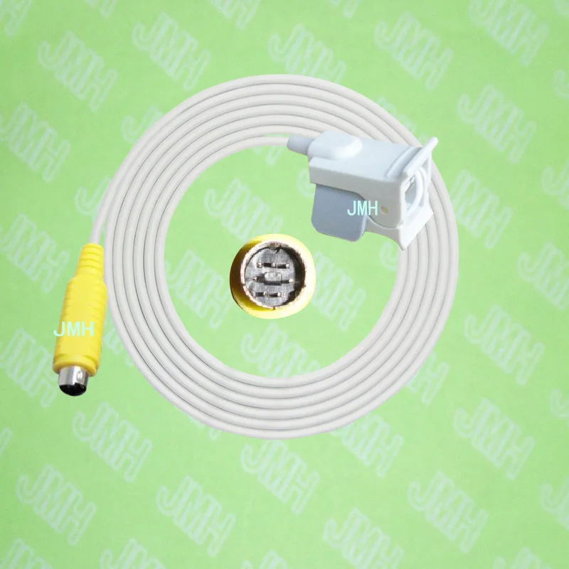 

Compatible with MEK MP700,MP800 Pulse Oximeter monitor ,Pediatric finger clip spo2 sensor.7pin.