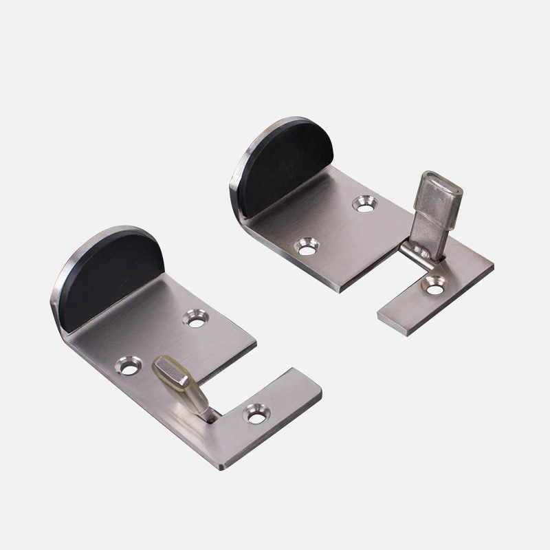Stainless steel KAIDS Нержавеющая сталь двери Нержавеющее крепление для дверь KFC и обрамленное стекло двери - Цвет: Stainless steel