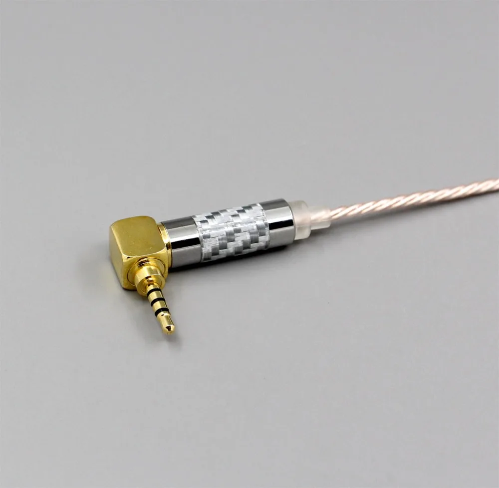 LN006376 Hi-Res посеребренный XLR 3,5 мм 2,5 мм 4,4 мм кабель для наушников для Sennheiser IE40 Pro