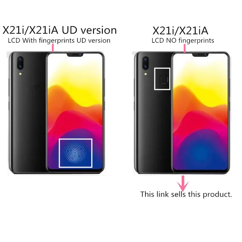ДЛЯ vivo X21i lcd X21iA ЖК дисплей + сенсорный экран дигитайзер стекло объектив в сборе
