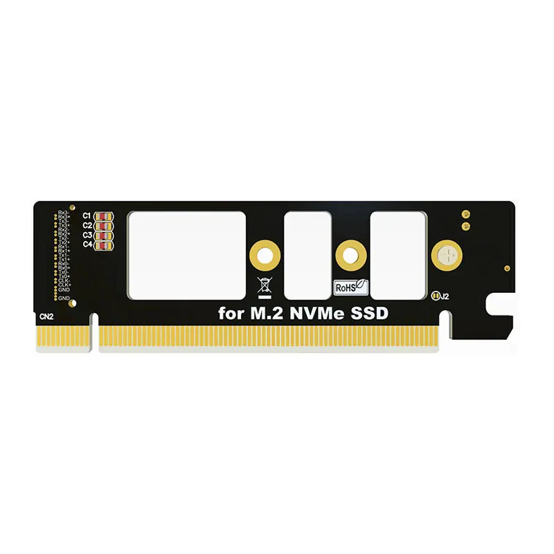 R43A M.2 NVMe/Ultra NVMe SSD NGFF PCI Express 3,0X16 адаптер M. Key Card M.2 2242-2260-2280 SSD PCI-E 3,0x4 32g. s полная скорость