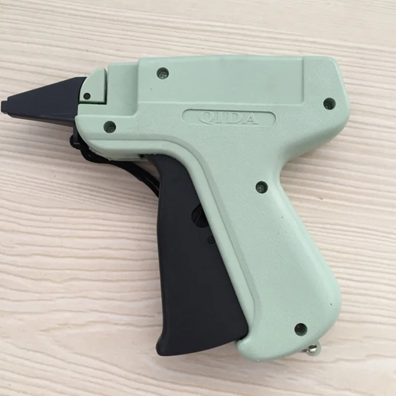1Pcs 5 Needles Manually Cloth Garment Tagging 1000 Barbs Price Label Tag Gun Thick Needle Guns Apparel Tagging Sewing Craft Tool