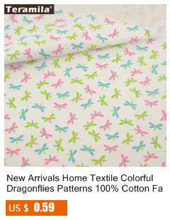 7pcs Red Cotton Patchwork Fabric Bundle For DIY Sewing Textiles Tilda Doll Cloth Quilting Tissue 50cmx50cm