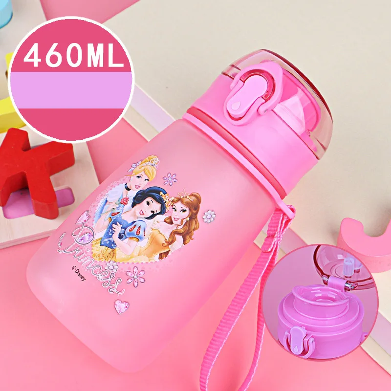 Disney Children's Cup Primary School Drop-proof Plastic Cup Kindergarten Baby Household Portable Summer Straight Drinking Cup