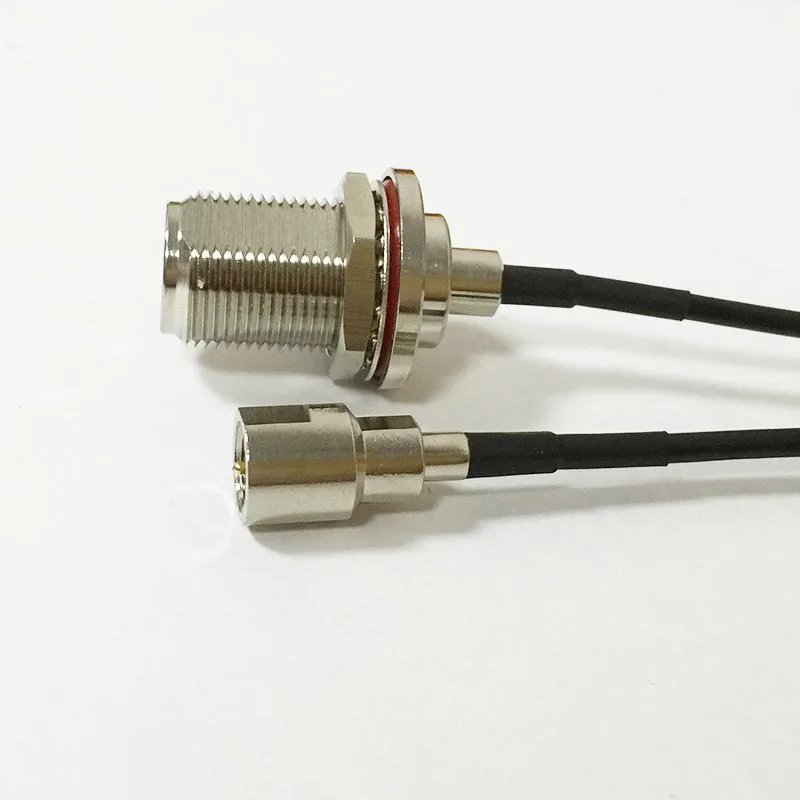 НОВЫЙ N женский переборочный переключатель FME штекер RG174 Соединительный кабель 20