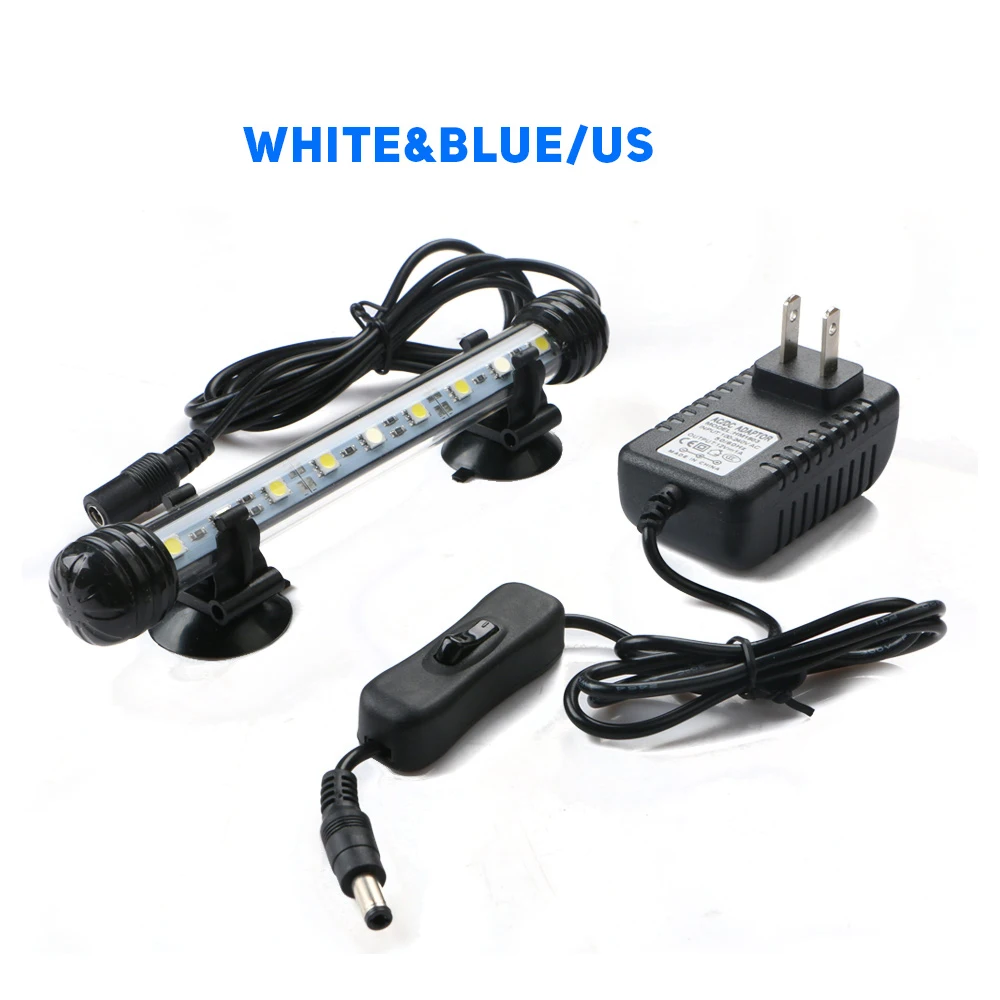 Погружная аквариумная светодиодная RGB лампа для аквариума Светильник вая полоса