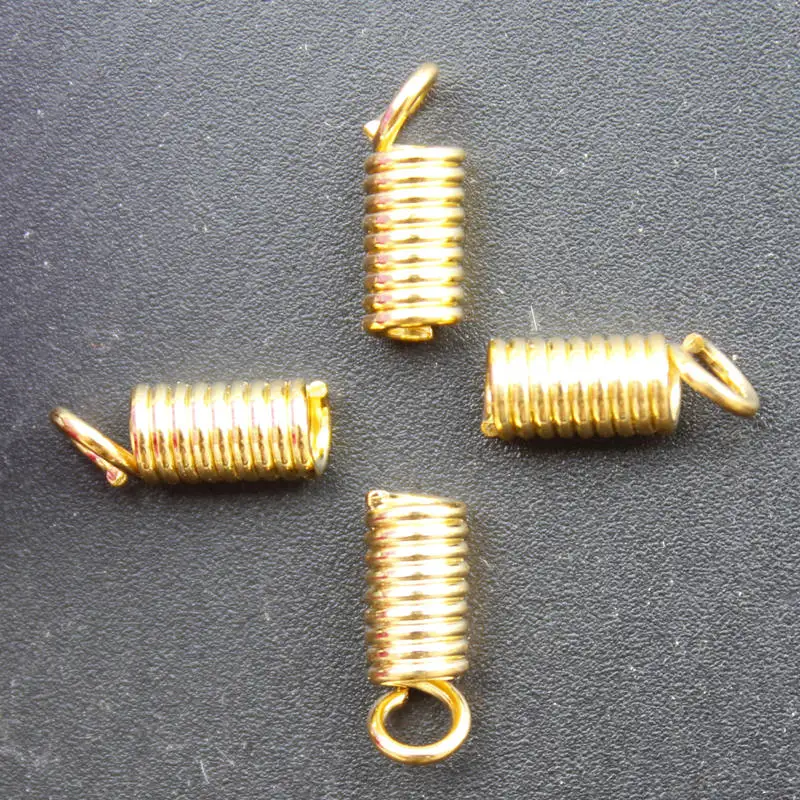 Крепежный шнур для изготовления ювелирных изделий катушка пружинных обжимных