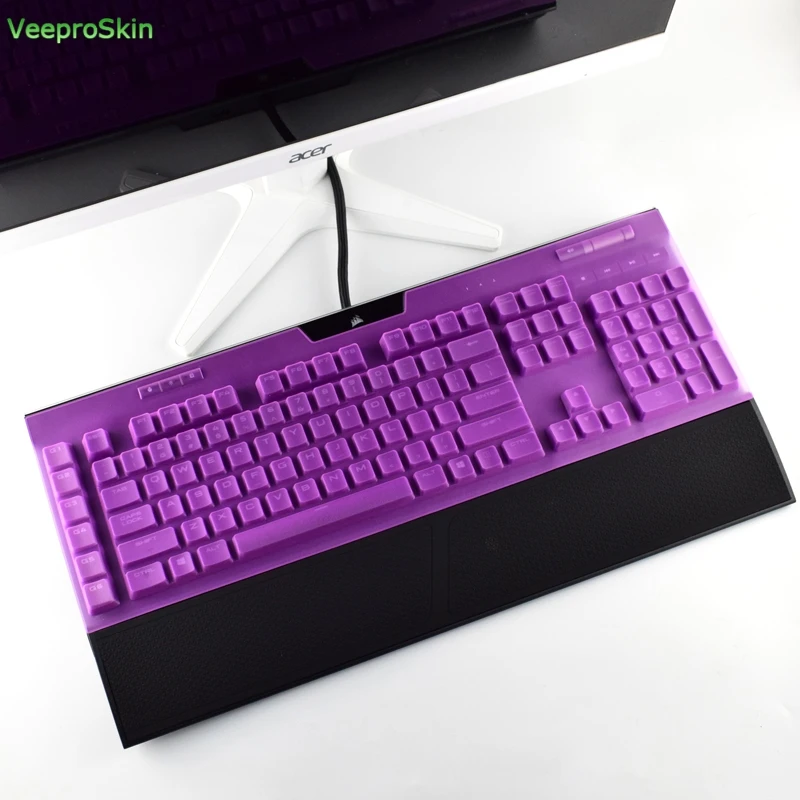Силиконовый протектор для CORSAIR K95 RGB Платиновый проводной игровой механический