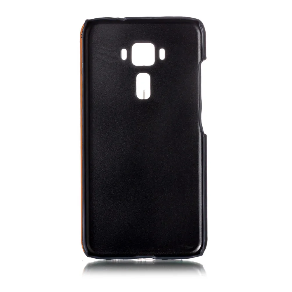 Hard Plastic Back Cover for ASUS Zenfone 3 ZE520KL Phone Case w/ Mix-color PU Leather Shockproof Protective Shell | Мобильные