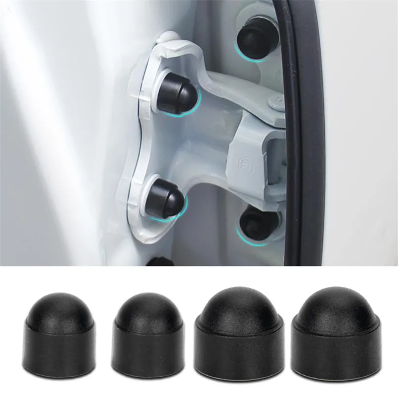 

10pcs 11mm 13mm Wheel Nut Bolt Head Cover Cap Protective Bolt M8 M10 Caps Exterior Decoration Protecting Bolt Rims Black