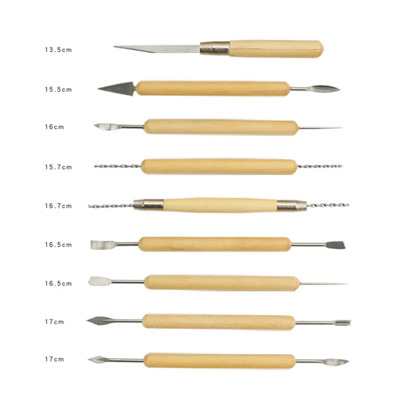 30 шт. инструменты для скульптуры глины резьба керамика набор инструментов