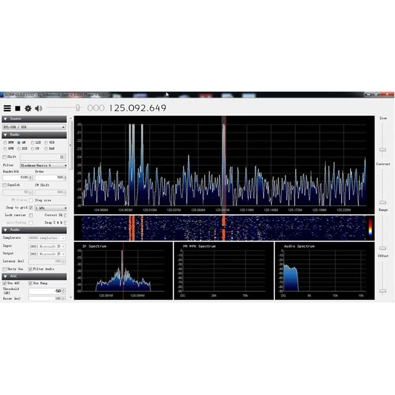 22 МГц 945 RTL SDR приемник программного обеспечения радио R2832U + FC0012 авиационный