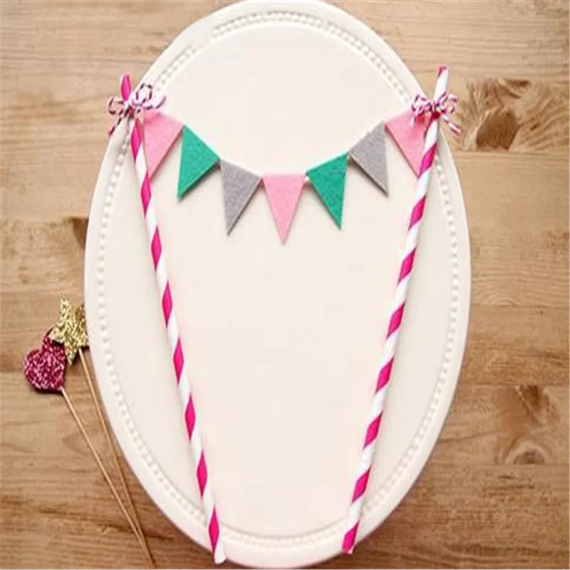 1 шт. DIY цветные капкейные флажки для торта детский душ милый мини флаг украшения