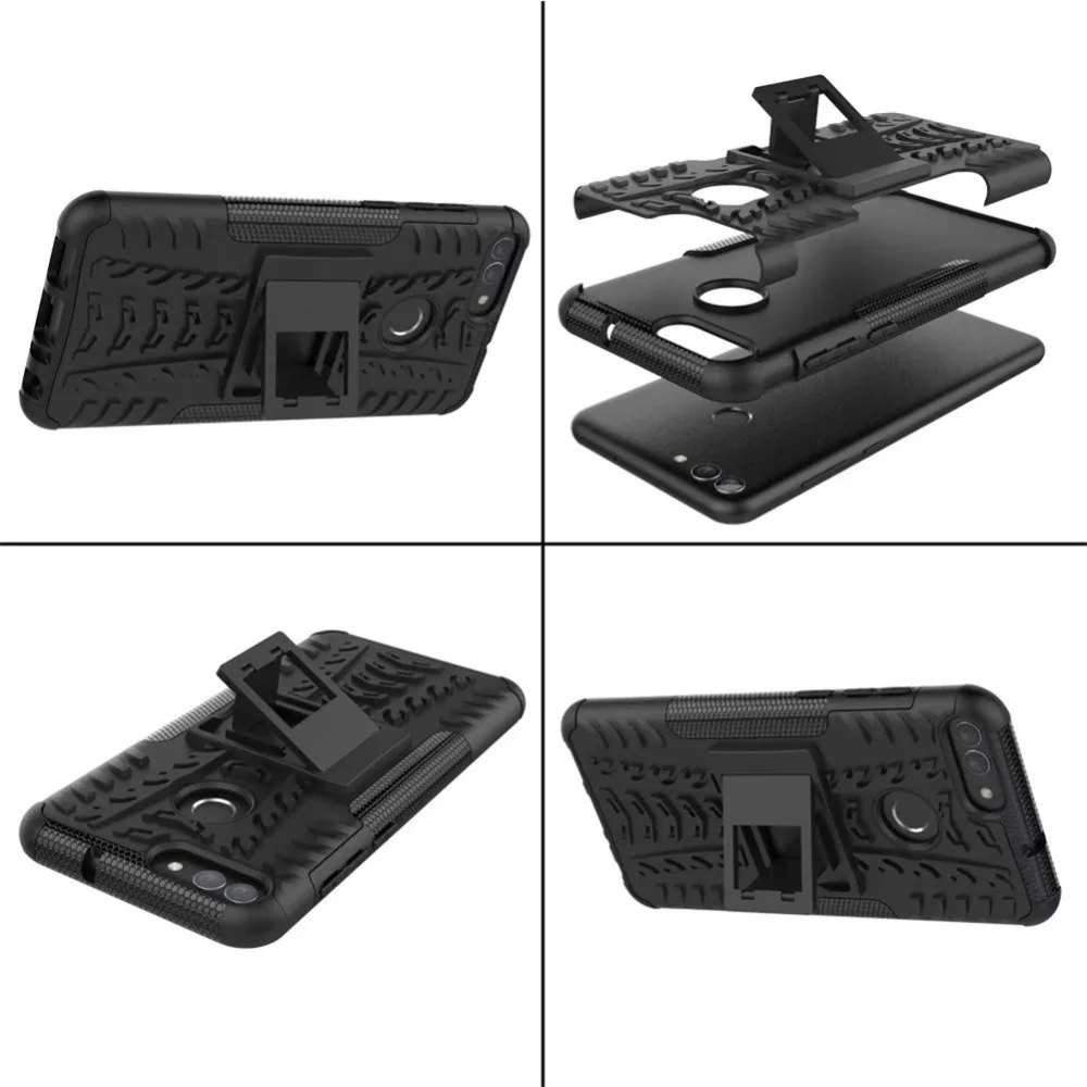 Противоударный бронированный чехол для huawei P Smart Y5 Y6 Y7 Y9 P8 P9 P10 P20 Коврики 9 10 20 Nova 2i 3i 3e рlus Lite Pro Чехол для телефона чехол
