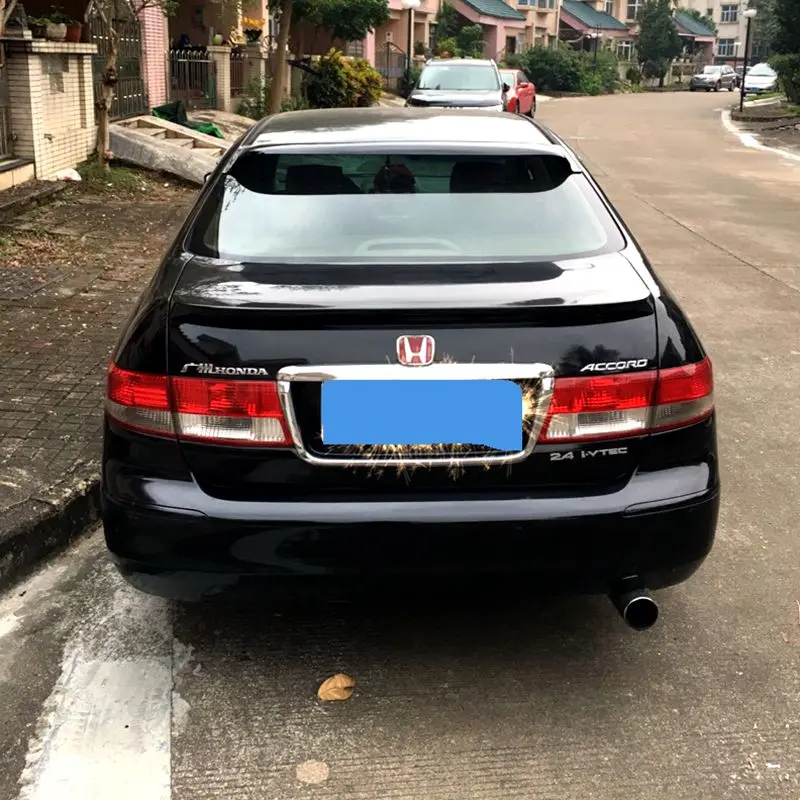 Для honda accord 2003 2004 2005 2006 2007 Спойлер ABS задний украшение в виде хвостового крыла крыша крыло для honda accord 2003-2007
