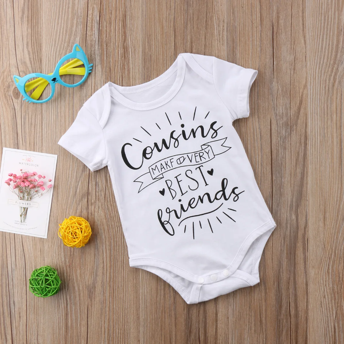 Милая летняя одежда для новорожденных мальчиков и девочек комбинезон с