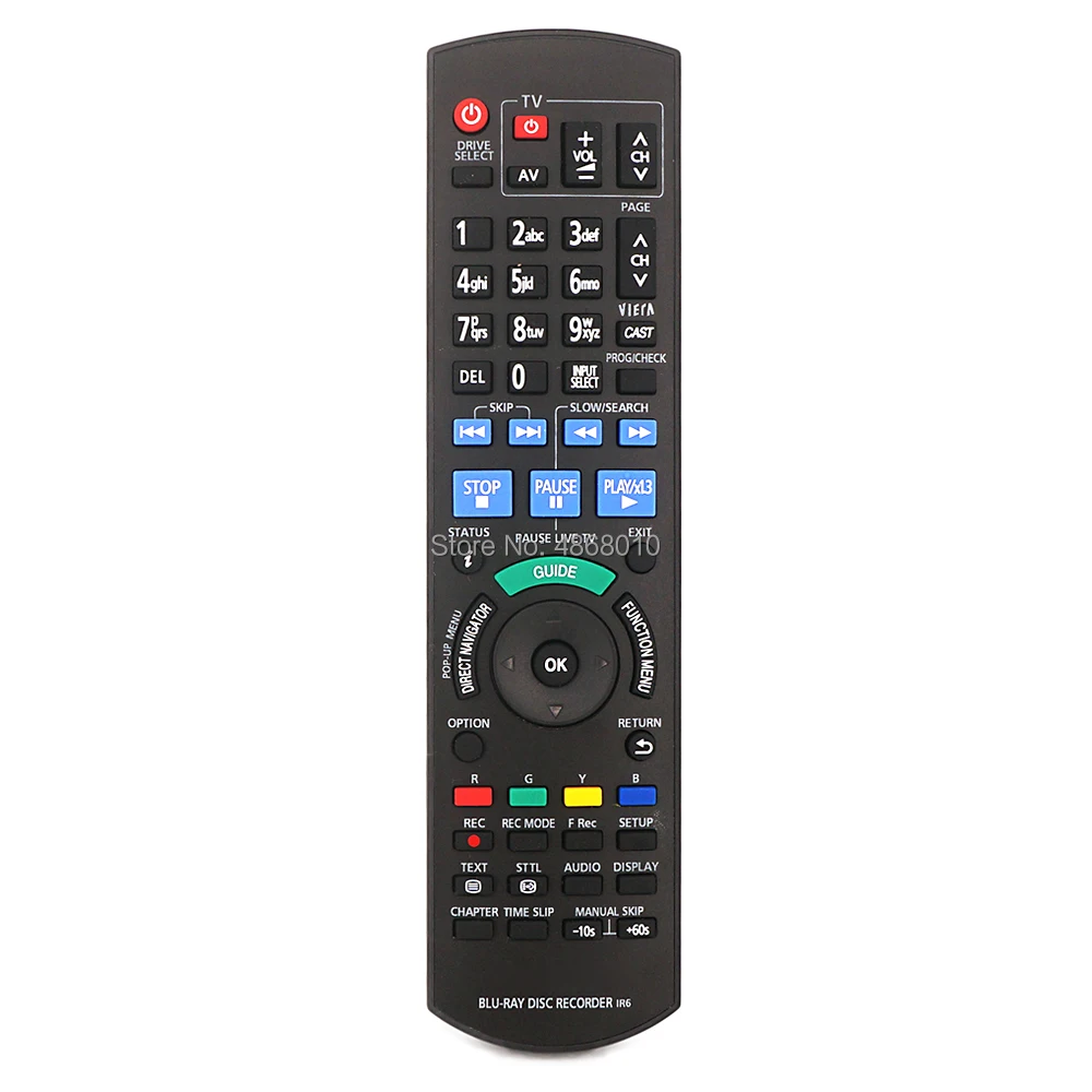 Универсальный пульт дистанционного управления N2QAYB000475 для Panasonic Blu Ray DVD