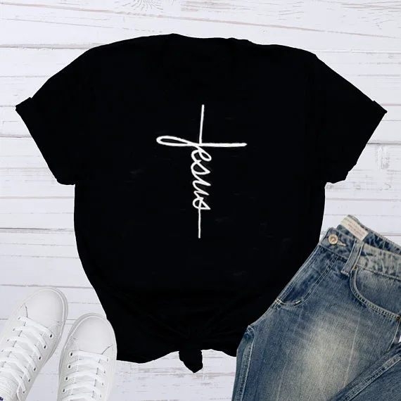 Футболка в стиле Харадзюку с надписью «God Is Greater Than The High low», летняя футболка с надписью «Christian Faith», хлопковая Повседневная футболка для крещения