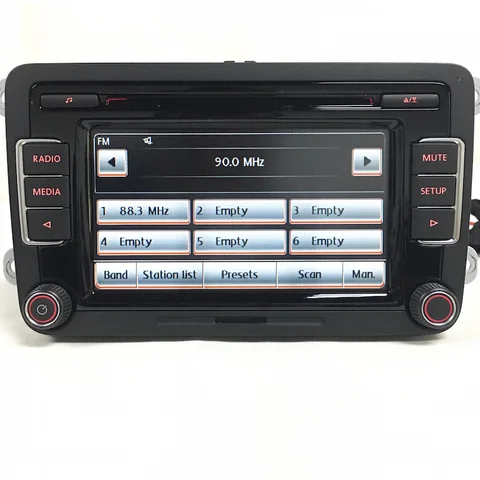 Автомагнитола BODENLA RCD510, CD-плеер, USB, AUX, SD, с кодом для VW Tiguan, Golf 5, 6, Jetta, MK5, MK6, Passat, Polo, Touran