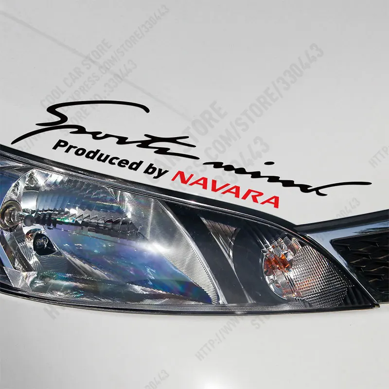 

10 шт., автомобильные наклейки для nissan navara d40