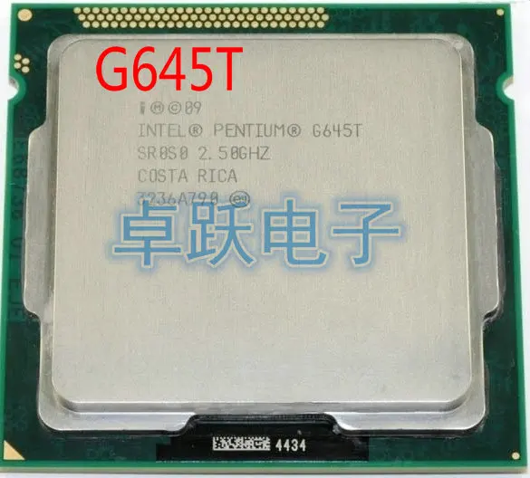 Процессор Intel Pentium G645T (3M кэш 2 50 ГГц) LGA1155 настольный процессор Бесплатная