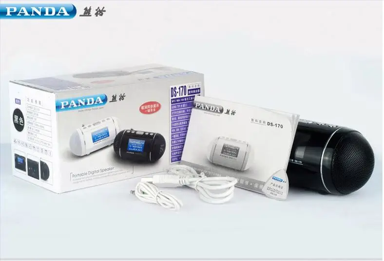 PANDA DS-170 U диск/TF карта MP3-плеер карта динамик таймер переключатель песня текст синхронизированный радио