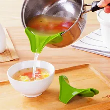 Сковороды Rim герметичная кухонная силиконовая воронка кухонные инструменты цвет случайный