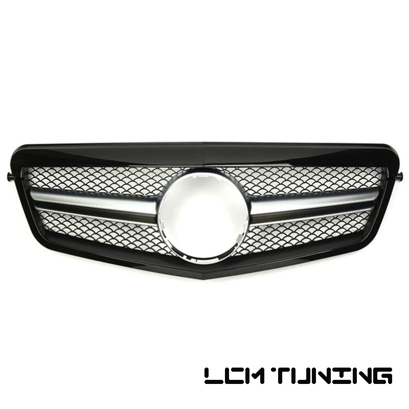 Передний бампер из АБС пластика гоночная решетка для Mercedes For Benz E class W212 E200 E300L 09 10 11