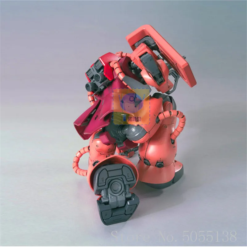 Bandai Gundam модели в наличии на складе сборе 49834 мг 1/100 MS-06S CHAR S Заку Ver2.0 робот Гандам