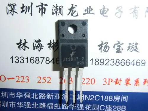 

10Pcs MJE13007-2 J13007-2 TO220F