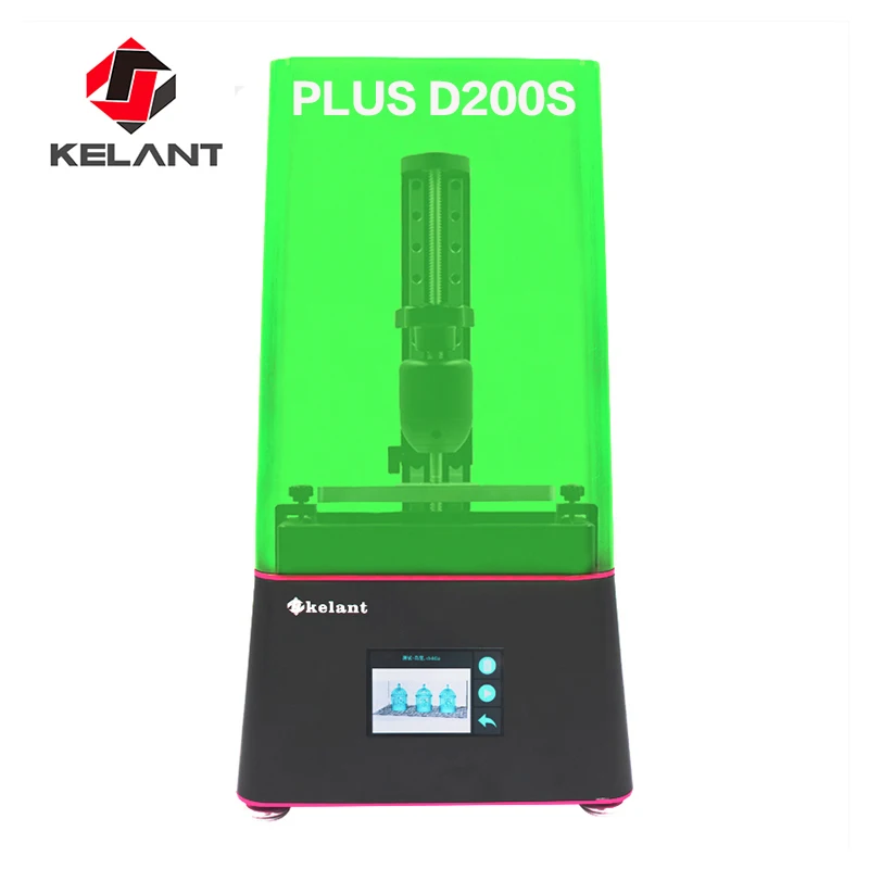 Kelant Orbeat Plus D200S 2k SLA 3D принтер УФ Смола Настольный лазер impresora 405nm 3 5 '' ЖК экран DLP s