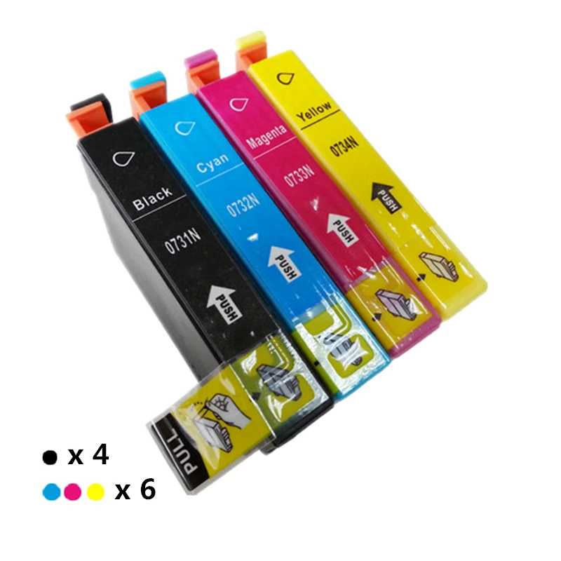 

10 X Printer Ink Cartridge For Epson Stylus CX7300 CX8300 TX210 C79 C90 CX3900 CX3905 CX4900 CX4905 CX5500 CX5600 CX5900 CX7310