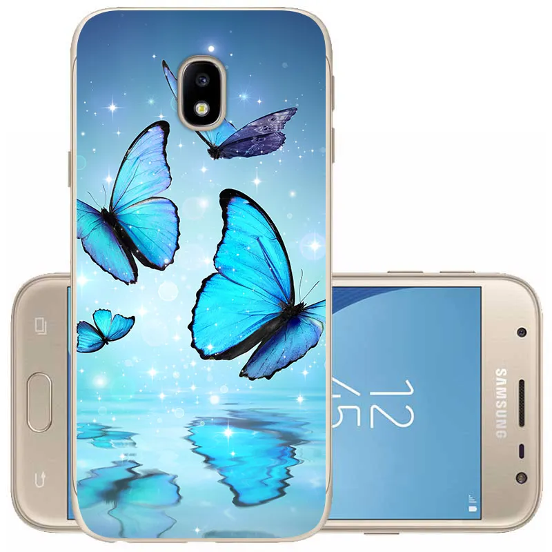 02 CROWNPRO чехол для телефона для samsung J3 J330 J330F TPU чехол силиконовый мягкий чехол для samsung Galaxy J 3 задний Чехол протектор - Цвет: 02