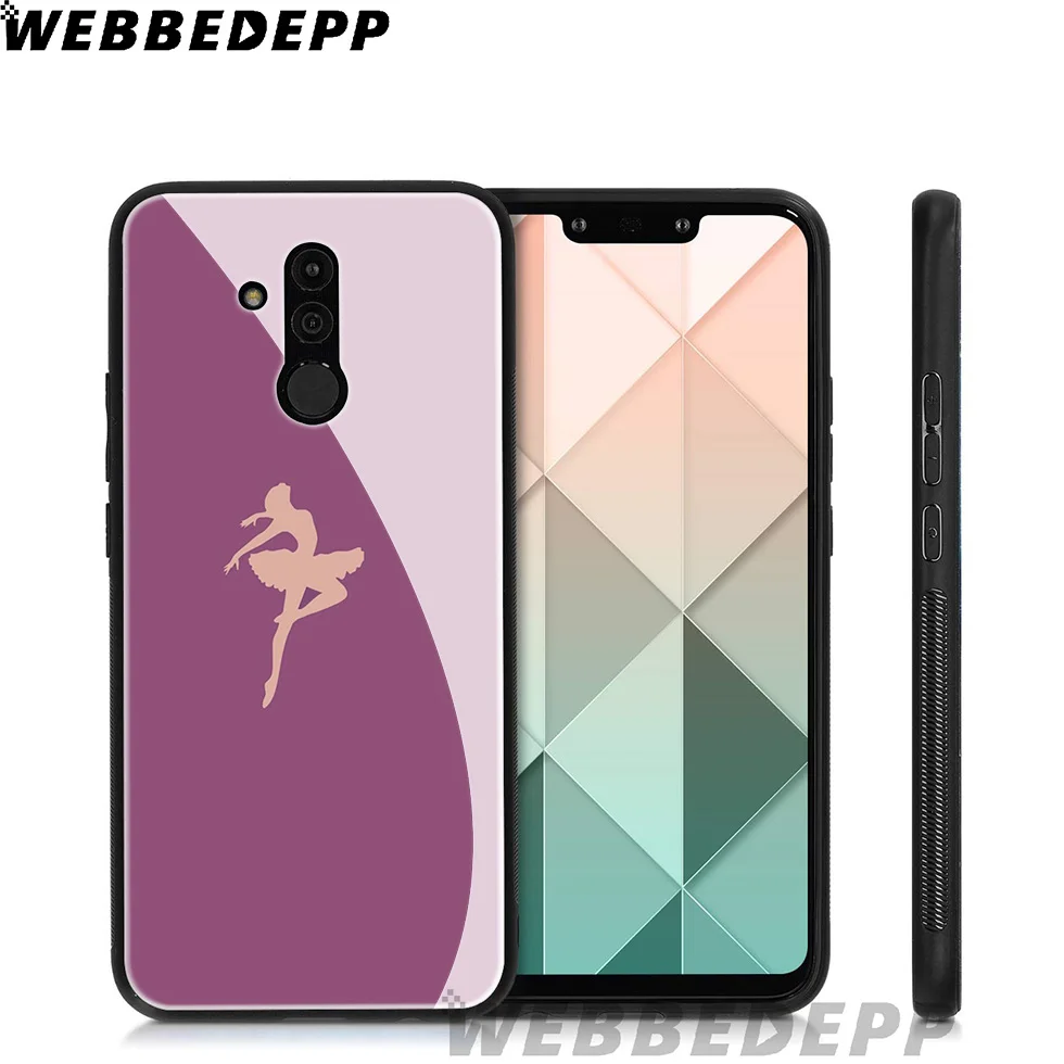 WEBBEDEPP чехол из закаленного стекла для гимнастики и балета Huawei Mate 20 P20 P10 P Smart 2019 2018