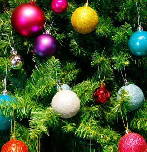 2019 дешевая Рождественская елка украшения шары открытый Смола подсветка|christmas