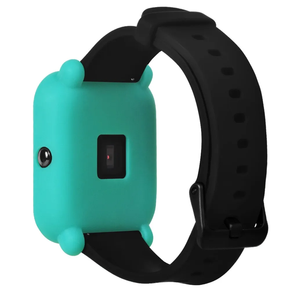 Рамка для часов с защитой экрана мягкий силиконовый чехол Huami Amazfit Bip Youth Watch Прямая