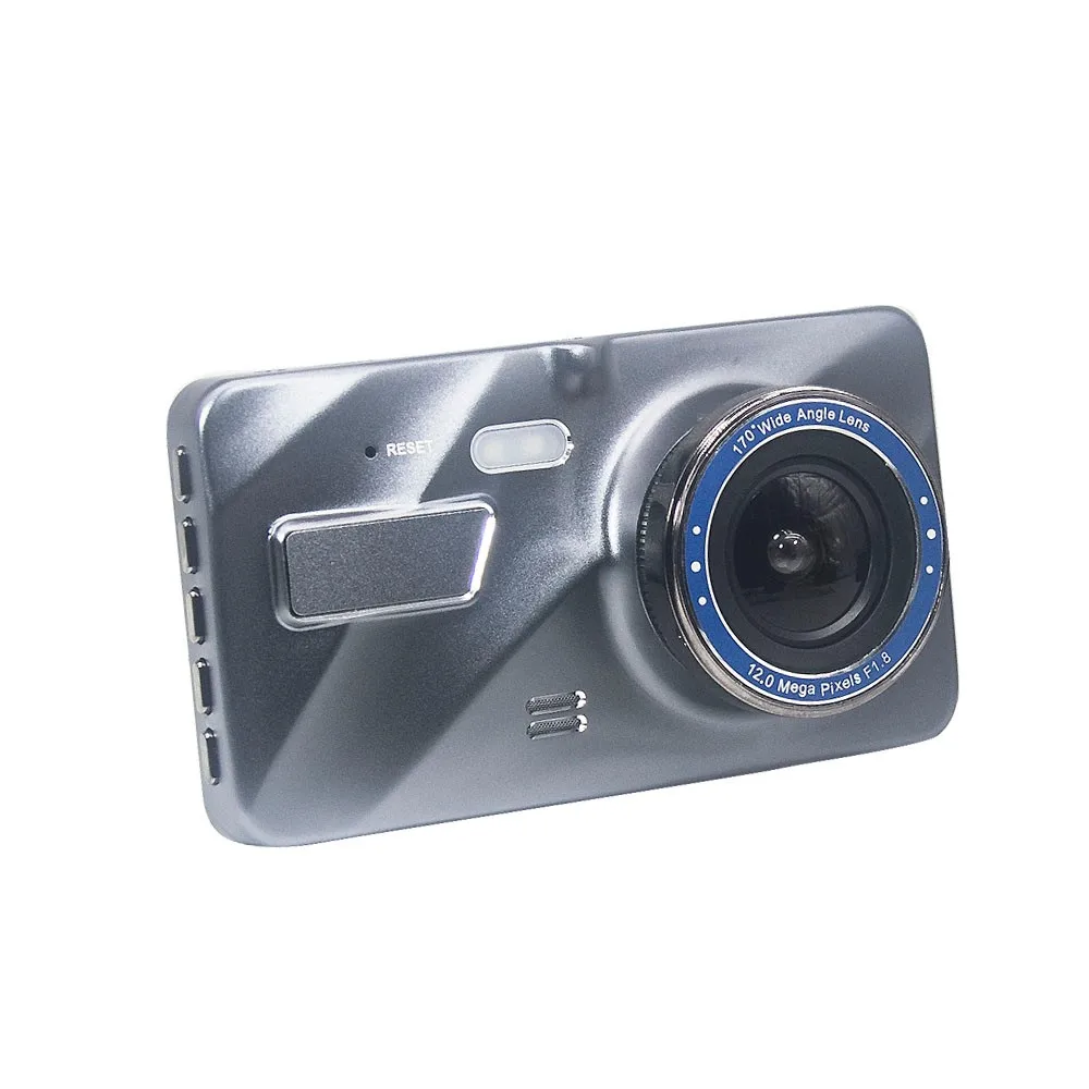 HGDO 4.0 дюймов регистратор автомобильный HD 1080 P видеорегистратор видеорегистраторы автомобильные видео регистратор с 2.5D Стекло экрана видеорегистратор с двумя камерами автомобильный видеорегистратор