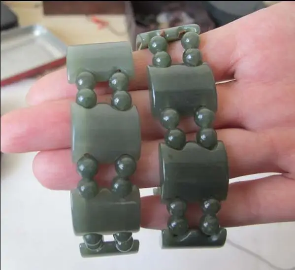 Бесплатная доставка подлинные натуральные товары и нефритовый браслет Hetianqingyu