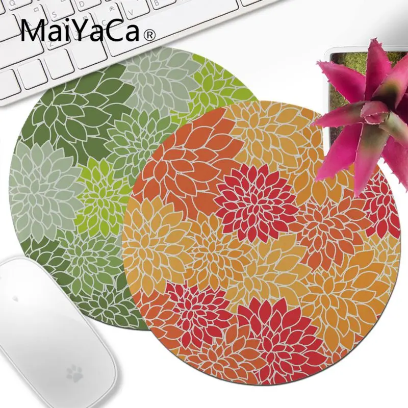 MaiYaCa розовые зеленые фиолетовые Цветочные Лепестковые обои Офисная мышь игровой