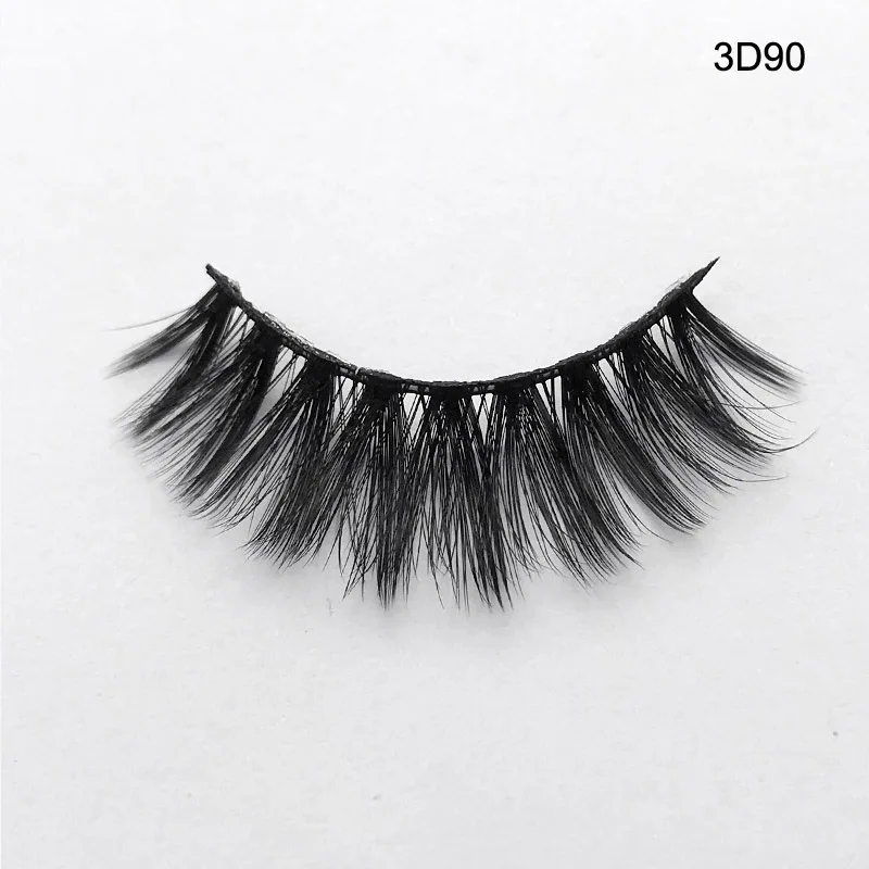 5 pairs False Eyelashes 3D Mink Fake Lashes Natural Long 1cm-1.5cm Full Strip 1 Box Makeup | Красота и здоровье
