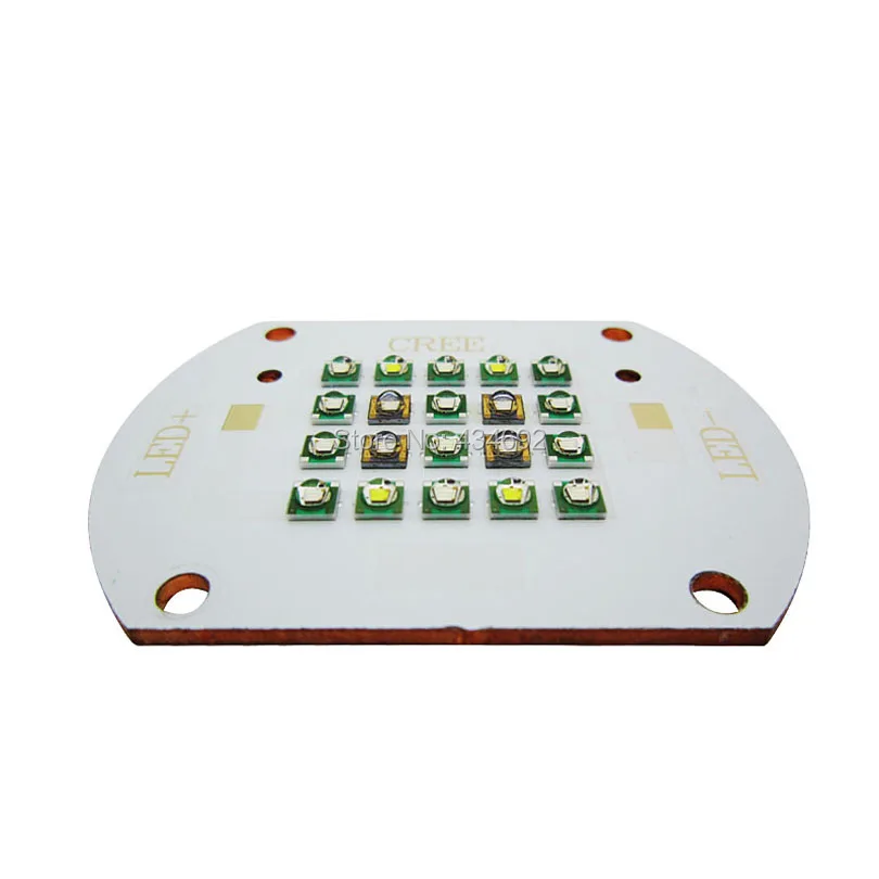 60 Вт CREE XPE XP-E + полусветодиодный s DIY Светодиодная эмиттерная лампа светильник-36 в